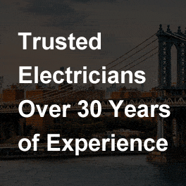Trusted electricians. Over 30 years of experience