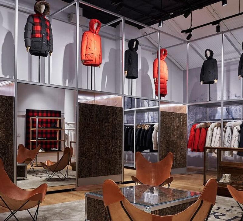 Woolrich Fashion Store NYC - Inter Connection Electric.